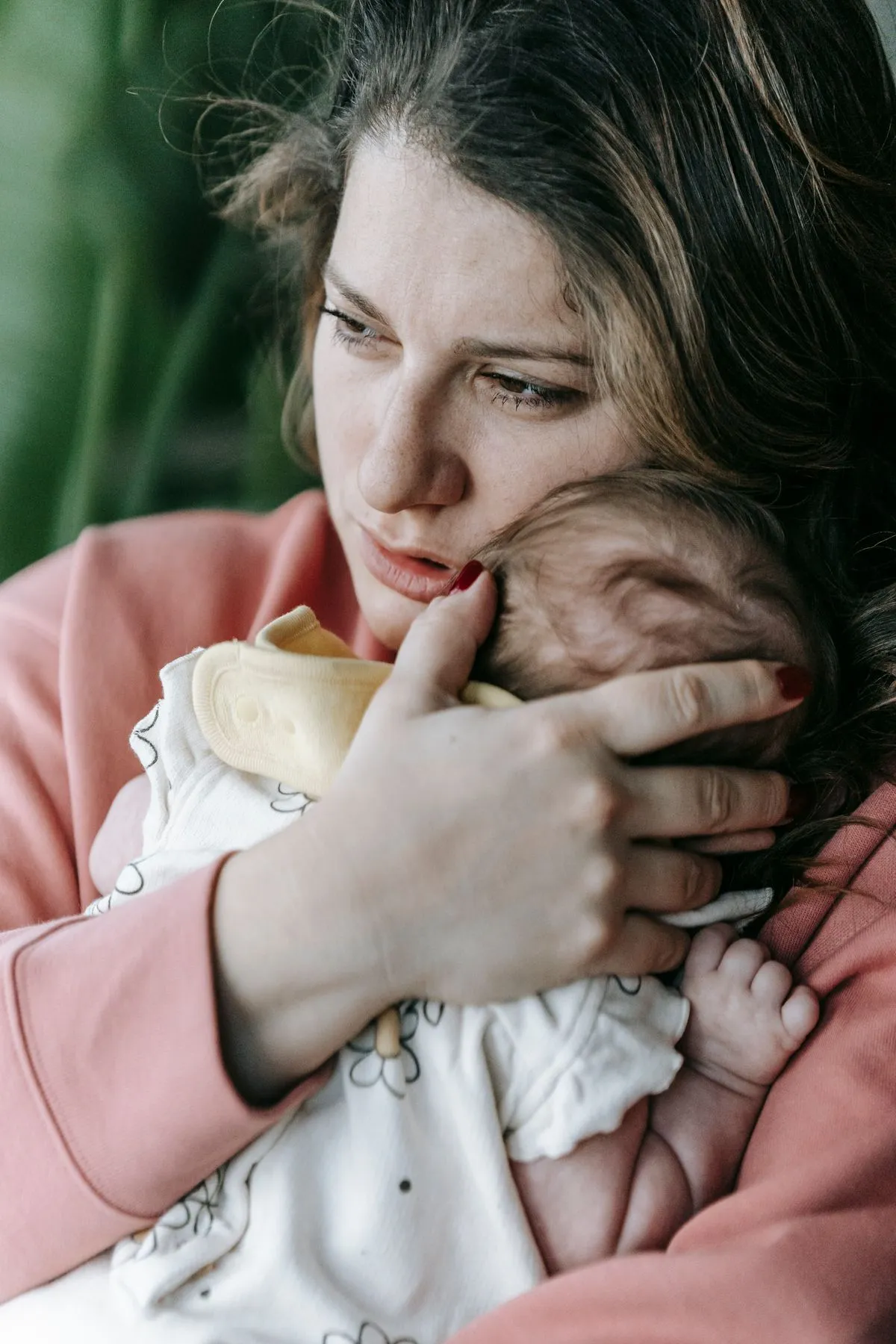 Baby healthcare essentials, warm light